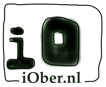 Het Logo van iOber Gebracht